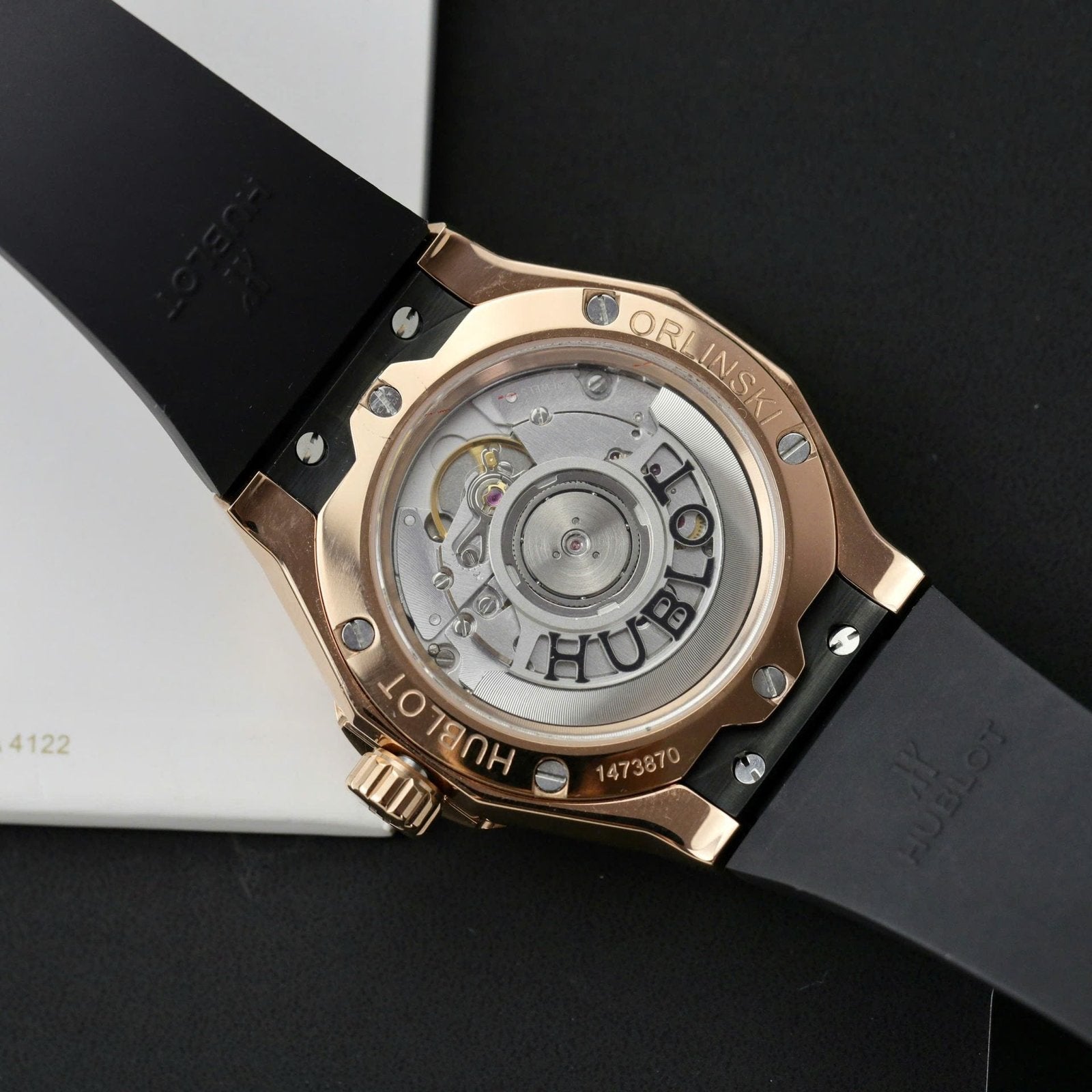 Hublot Orlinski King Gold  Watch Full Moissanite Diamond 40mm