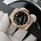 Hublot Orlinski King Gold  Watch Full Moissanite Diamond 40mm
