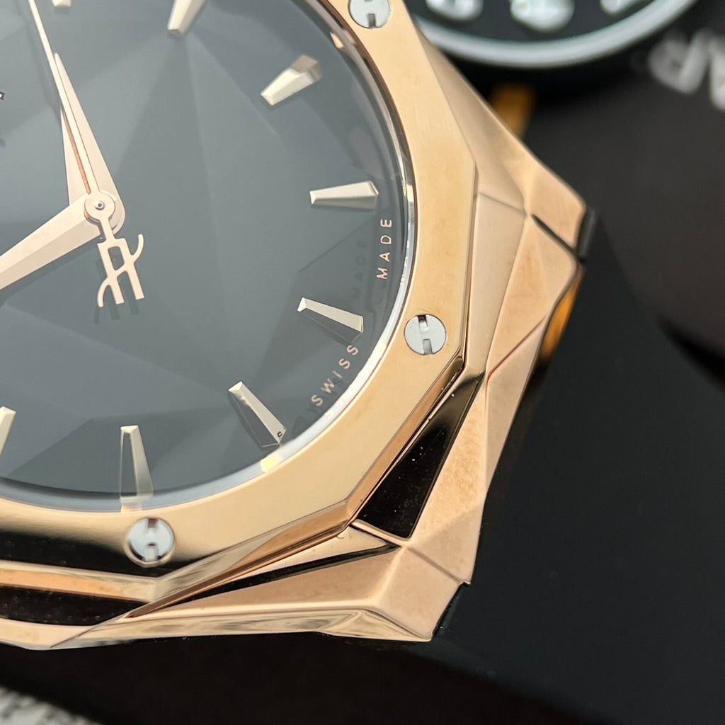 Hublot Watch Orlinski King Gold Black Dial 40mm