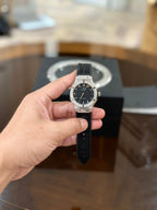 Hublot Classic Fusion Watch With Diamond Bezel Black 38mm