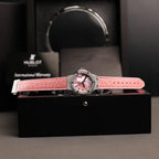 Hublot Classic Fusion Watch Mother Of Pearl Dial + Moissanite Diamonds 33mm