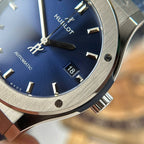 Hublot Classic Fusion Blue Watch Weight 84 Grams Super Light 42mm