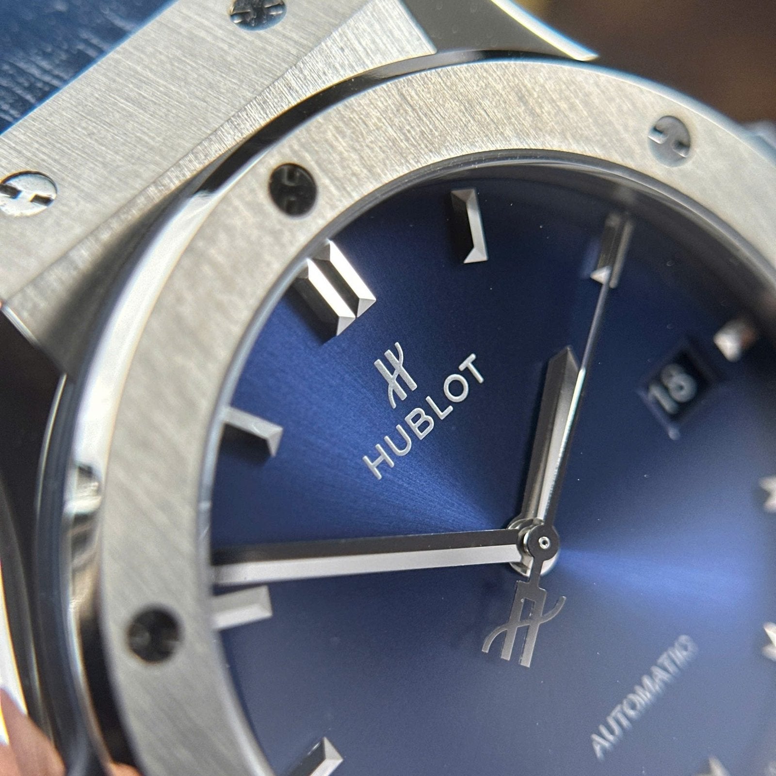 Hublot Classic Fusion Blue Watch Weight 84 Grams Super Light 42mm