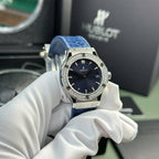 Hublot Classic Fusion Watch Womens Blue 33mm