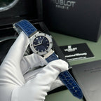 Hublot Classic Fusion Watch Womens Blue 33mm