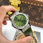 Hublot Classic Fusion Green Watch Weight 84 Grams Super Light 42mm