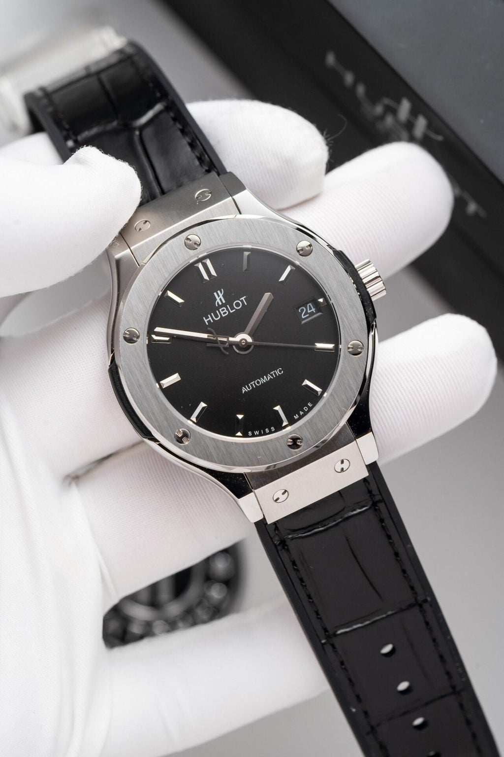 Hublot Classic Fusion Titanium Black Watch 38mm