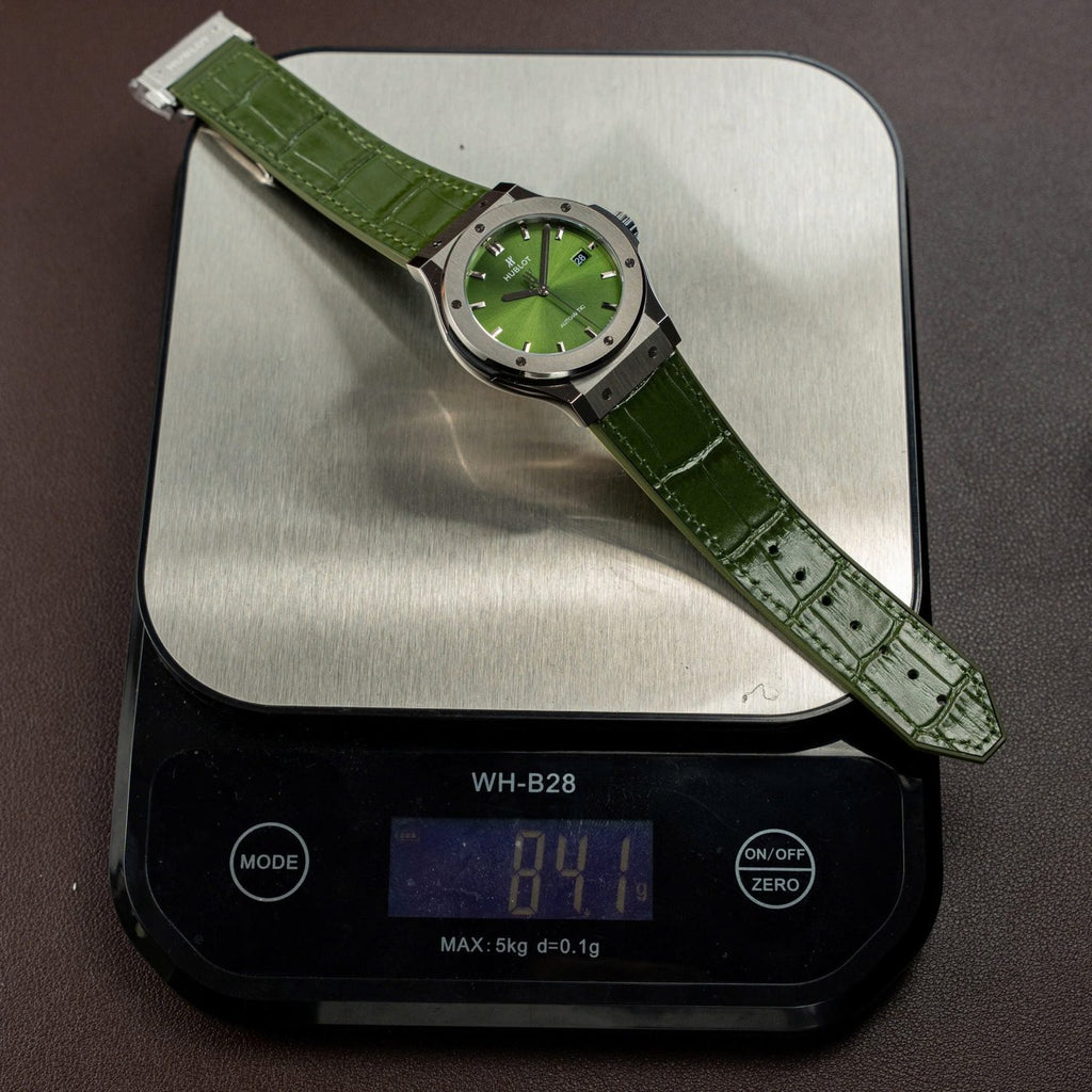 Hublot Classic Fusion Titanium Black Watch Movement SW300 Weight 84 Gram 42mm