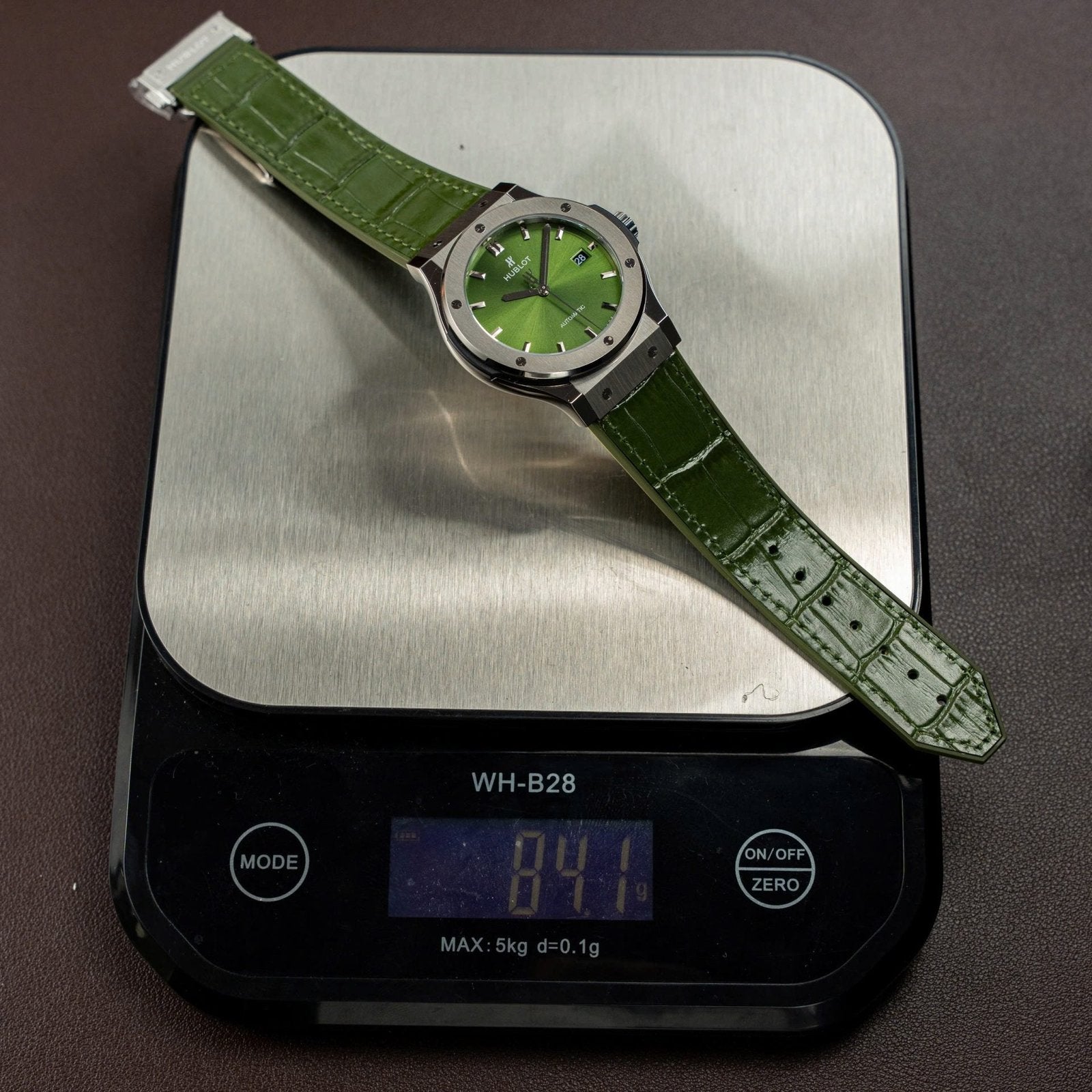 Hublot Classic Fusion Titanium Black Watch Movement SW300 Weight 84 Gram 42mm