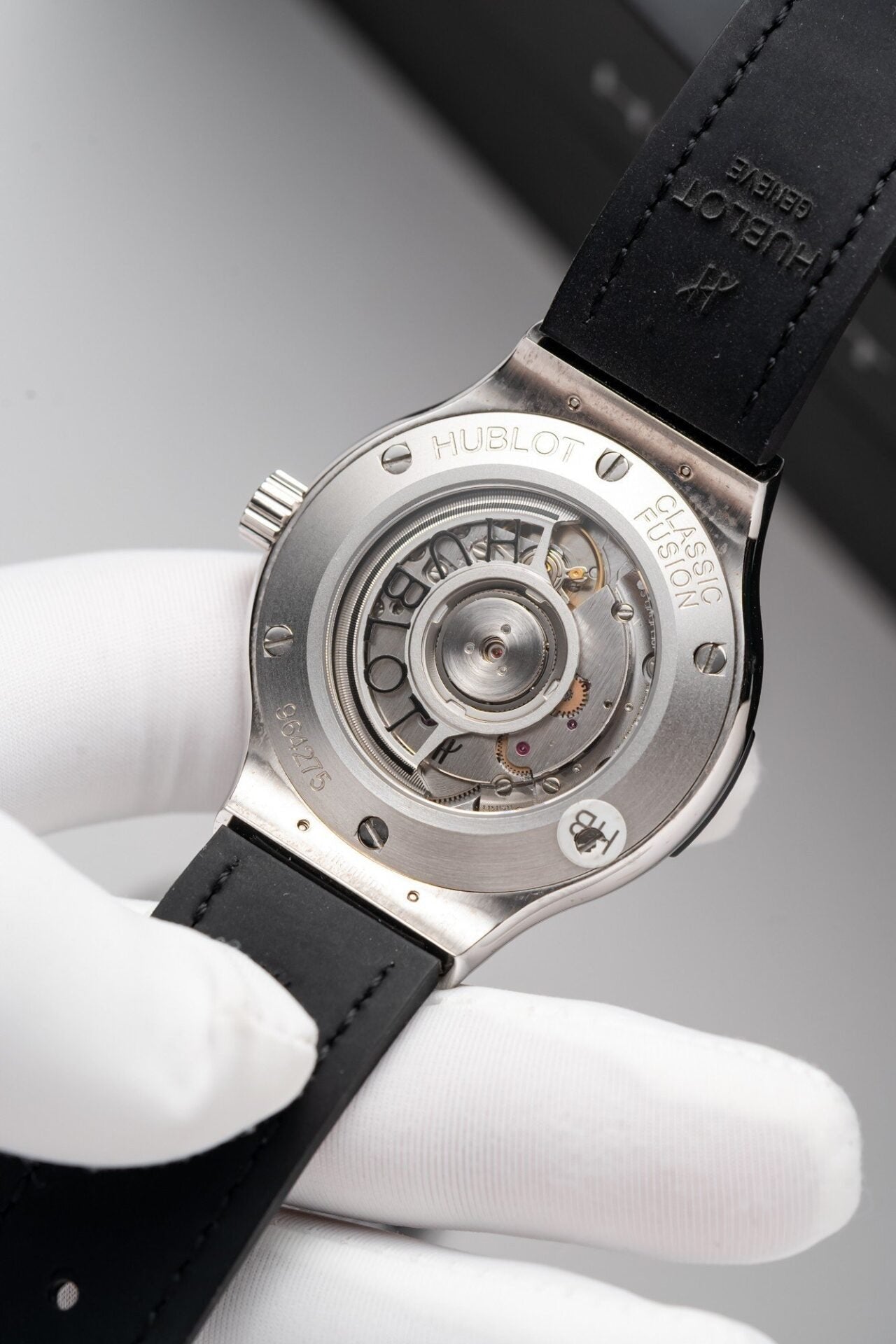 Hublot Classic Fusion Titanium Green Full Diamond Watch 38mm