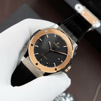 Hublot Classic Fusion Titanium King Gold  Watch Movement SW300 Crocodile Leather Strap 42mm