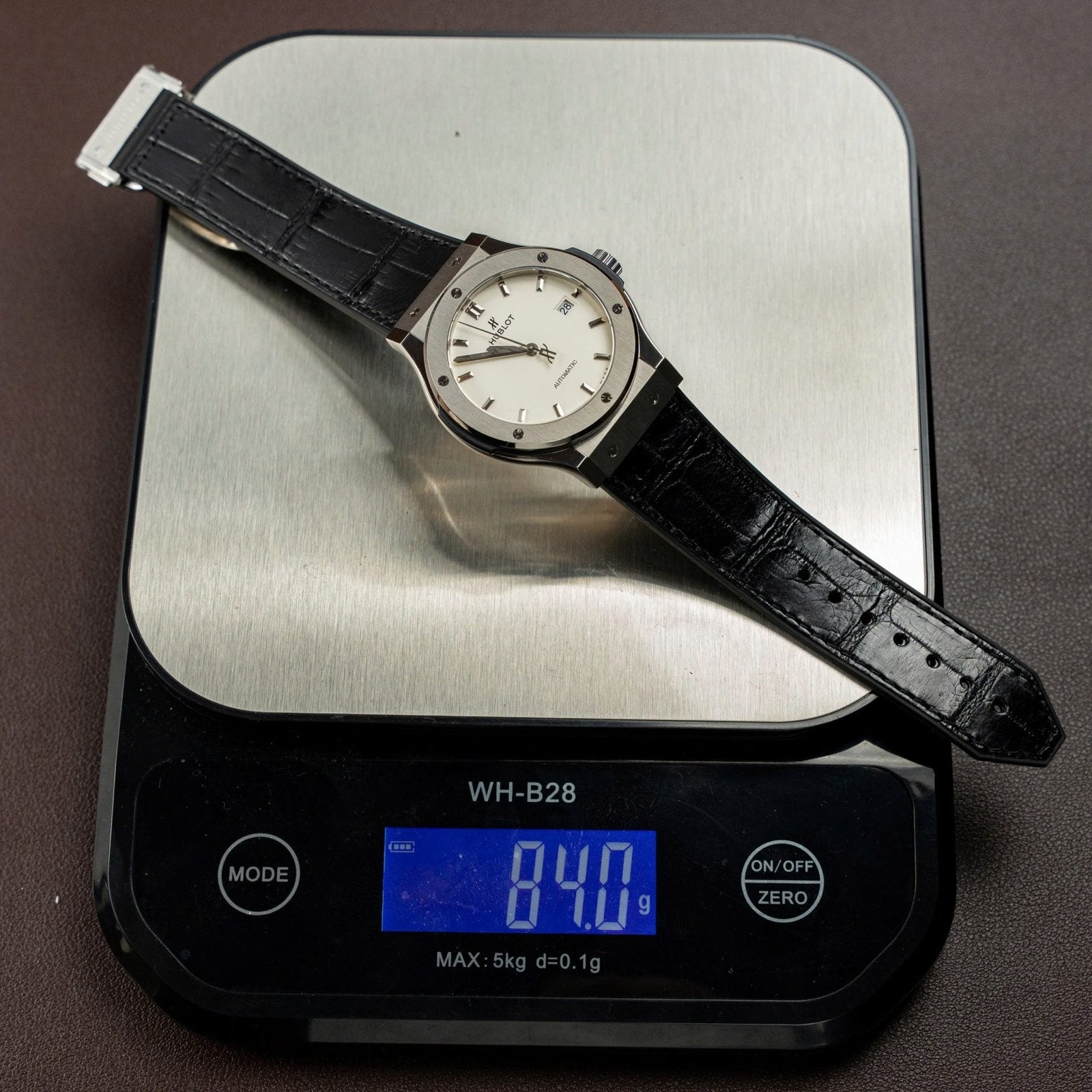 Hublot Classic Fusion Titanium White Dial Watche Movement SW300 Weight 84 Gram 42mm