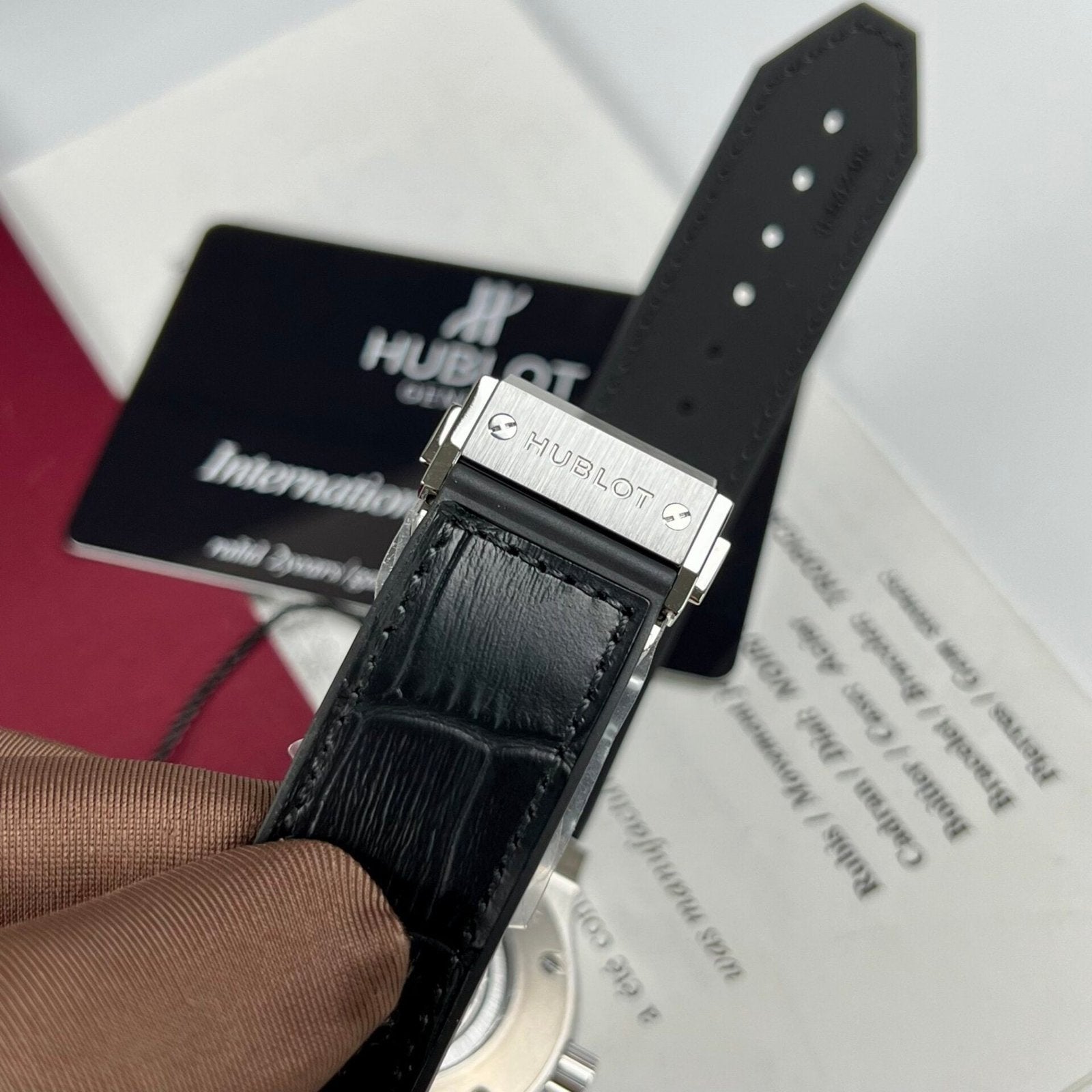 Hublot  Watch Classic Fusion Titanium Black Dial 42mm
