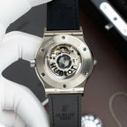 Hublot Classic Fusion Titanium Gray Watch Movement SW300 Weight 84 Gram 42mm