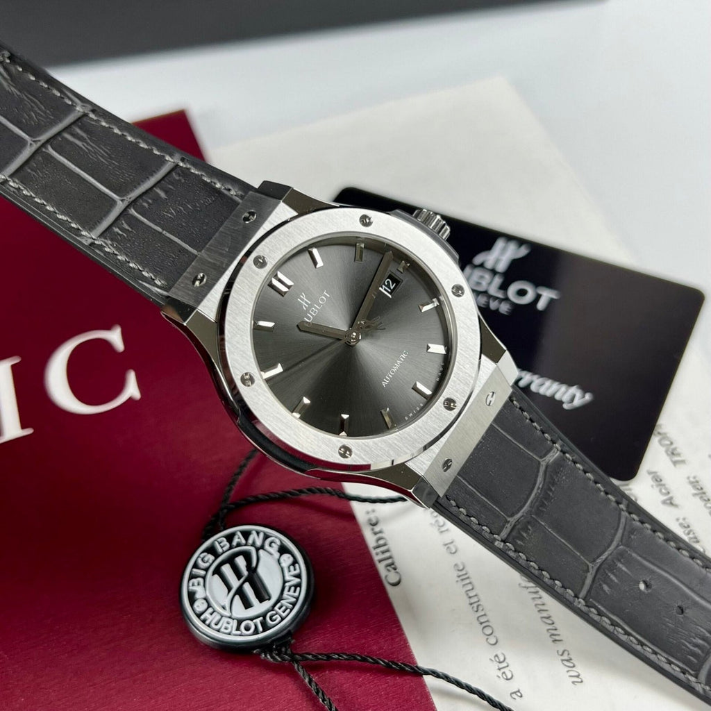 Hublot Watch Classic Fusion Titanium Gray Dial 42mm