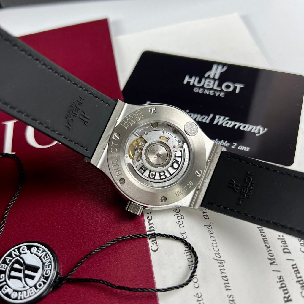 Hublot Watch Classic Fusion Titanium Gray Dial 42mm