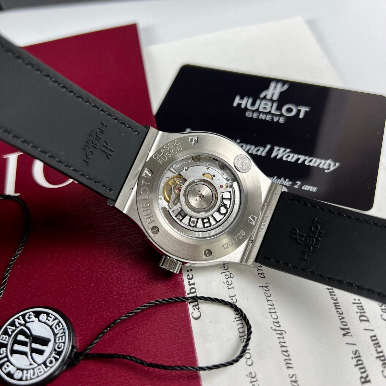 Hublot Watch Classic Fusion Titanium Gray Dial 42mm