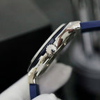 Hublot Classic Fusion Titanium Bezel Diamonds Blue Color Watch 42mm