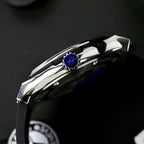 Hublot Classic Fusion Titanium Watch Black Dial  Moissanite Diamonds 42mm