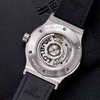 Hublot Classic Fusion Titanium Watch Black Dial  Moissanite Diamonds 42mm