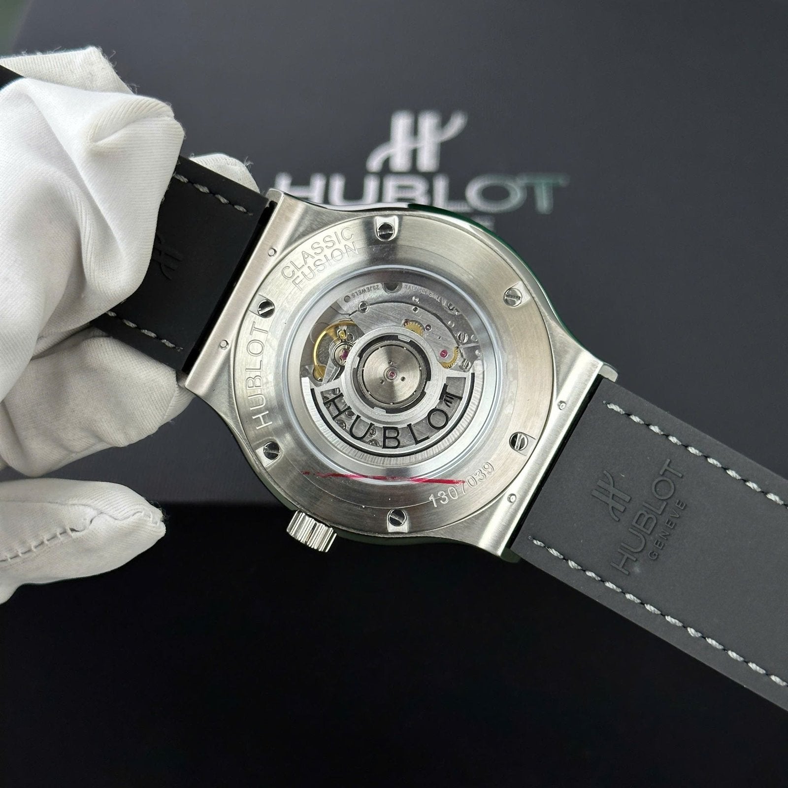 Hublot Classic Fusion Titanium Watch Gray Dial 45mm