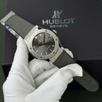 Hublot Classic Fusion Titanium Watch Gray Dial 45mm