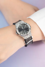 Hublot Classic Fusion  Watch Moissanite Diamond Gray Dial 33mm