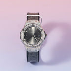 Hublot Classic Fusion  Watch Moissanite Diamond Gray Dial 33mm