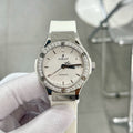 Hublot Classic Fusion White Rubber Strap Watch Swiss Movement 38mm
