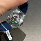 Hublot Watch With Full Diamond Moissanite Diamonds Blue Dial 42mm