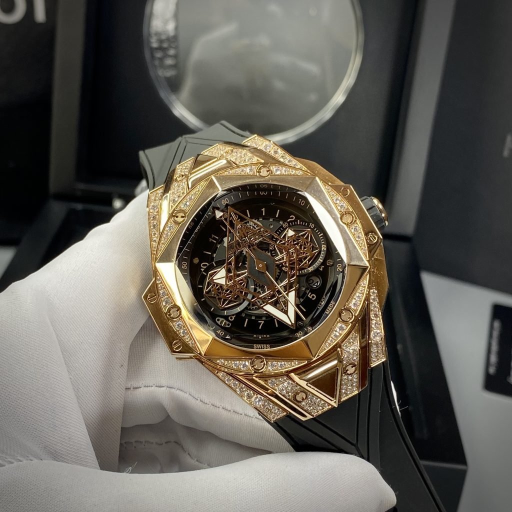 Hublot  Watch Big Bang Sang Bleu II King Gold  44mm
