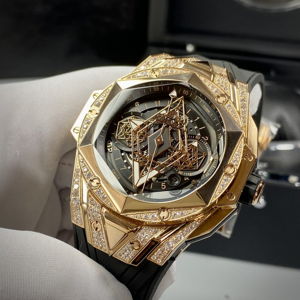 Hublot  Watch Big Bang Sang Bleu II King Gold  44mm