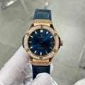 Hublot Classic Fusion King Gold Blue Watch 38mm