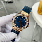Hublot Classic Fusion King Gold Blue Watch 38mm