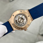 Hublot Classic Fusion King Gold Blue Watch 38mm