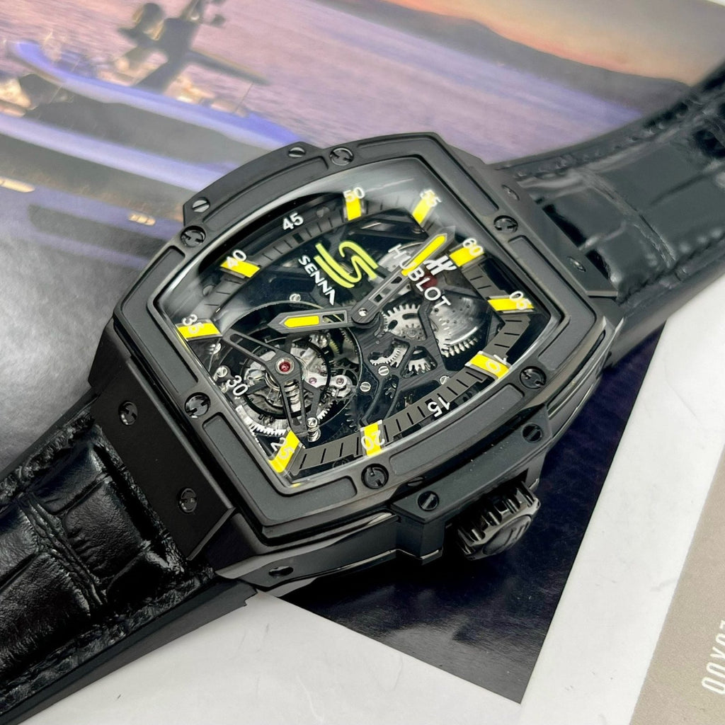 Hublot  Watch MP-06 Tourbillon Ceramic Black 45mm