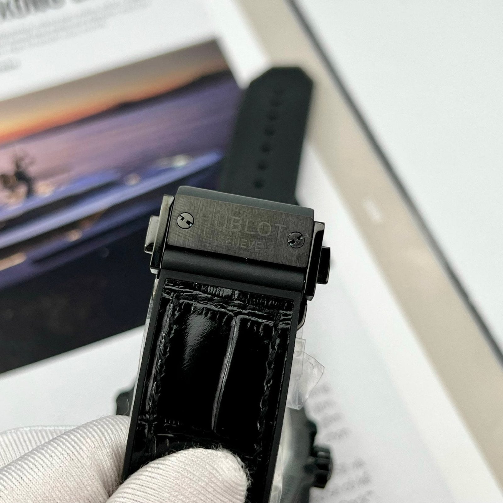 Hublot  Watch MP-06 Tourbillon Ceramic Black 45mm
