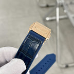 Hublot Classic Fusion Blue With Diamond Bezel  Watch 38mm
