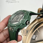 Hublot Watch Big Bang Sang Bleu II Green Ceramic 45mm