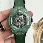 Hublot Watch Big Bang Sang Bleu II Green Ceramic 45mm