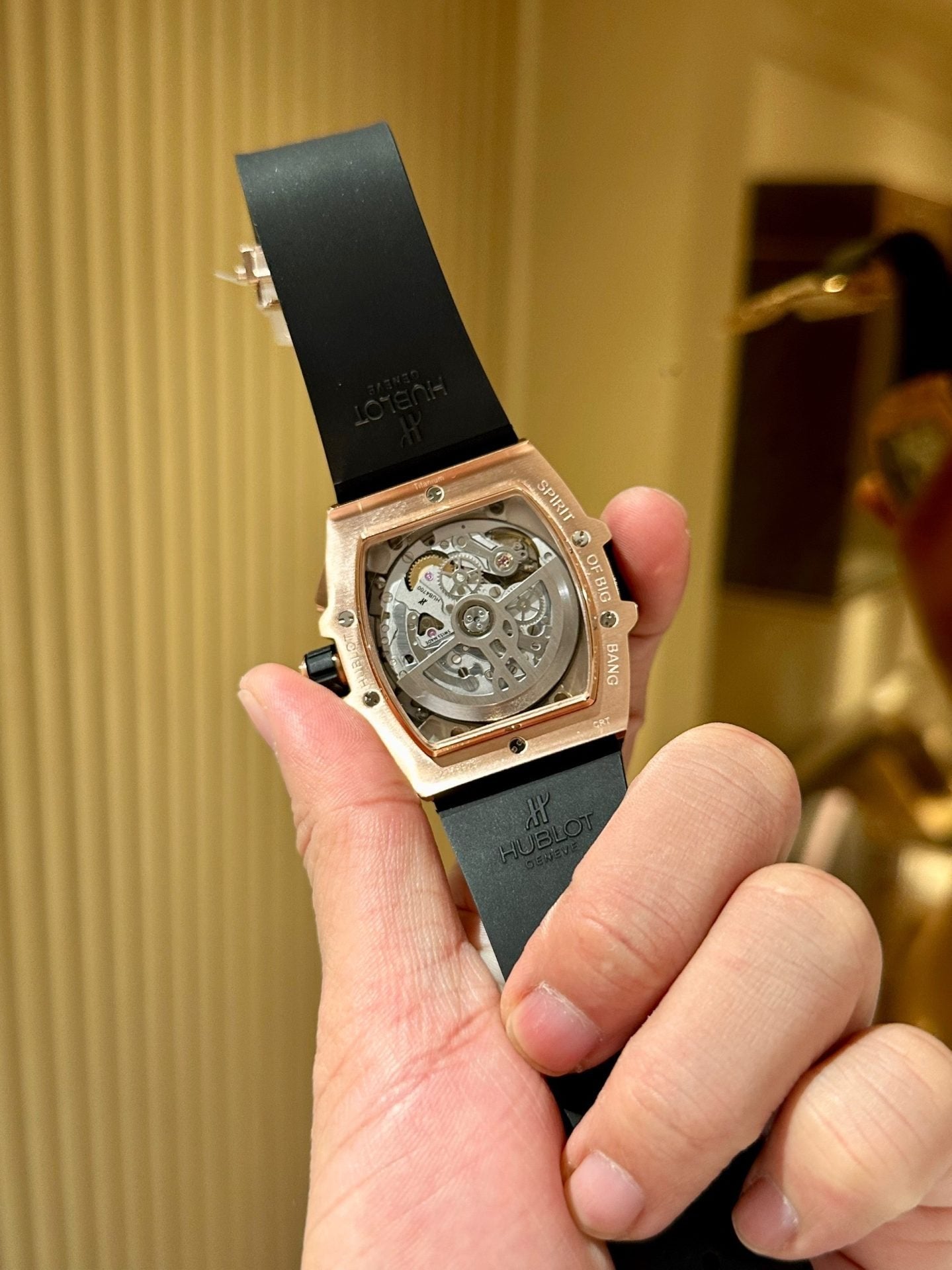 Hublot  Watch Spirit Of Big Bang Chronograph King Gold 42mm