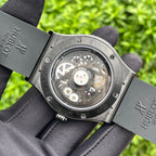 Hublot Watch Takashi Murakami Rainbow Ceramic Rubber Strap 45mm