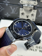 Hublot Classic Fusion Watch Ceramic Blue Dial 42mm
