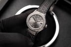 Hublot Women Watch Gray Dial Leather Strap 33mm