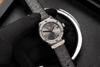 Hublot Watch With Diamonds Bezel Gray Dial 33mm