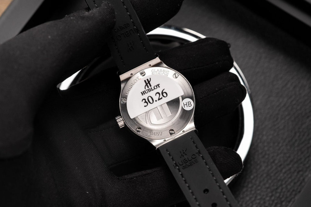 Hublot Watch Classic Fusion Black Dial Leather Strap 33mm