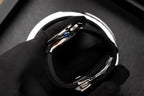 Hublot Watch With Diamonds Bezel Black Dial 33mm
