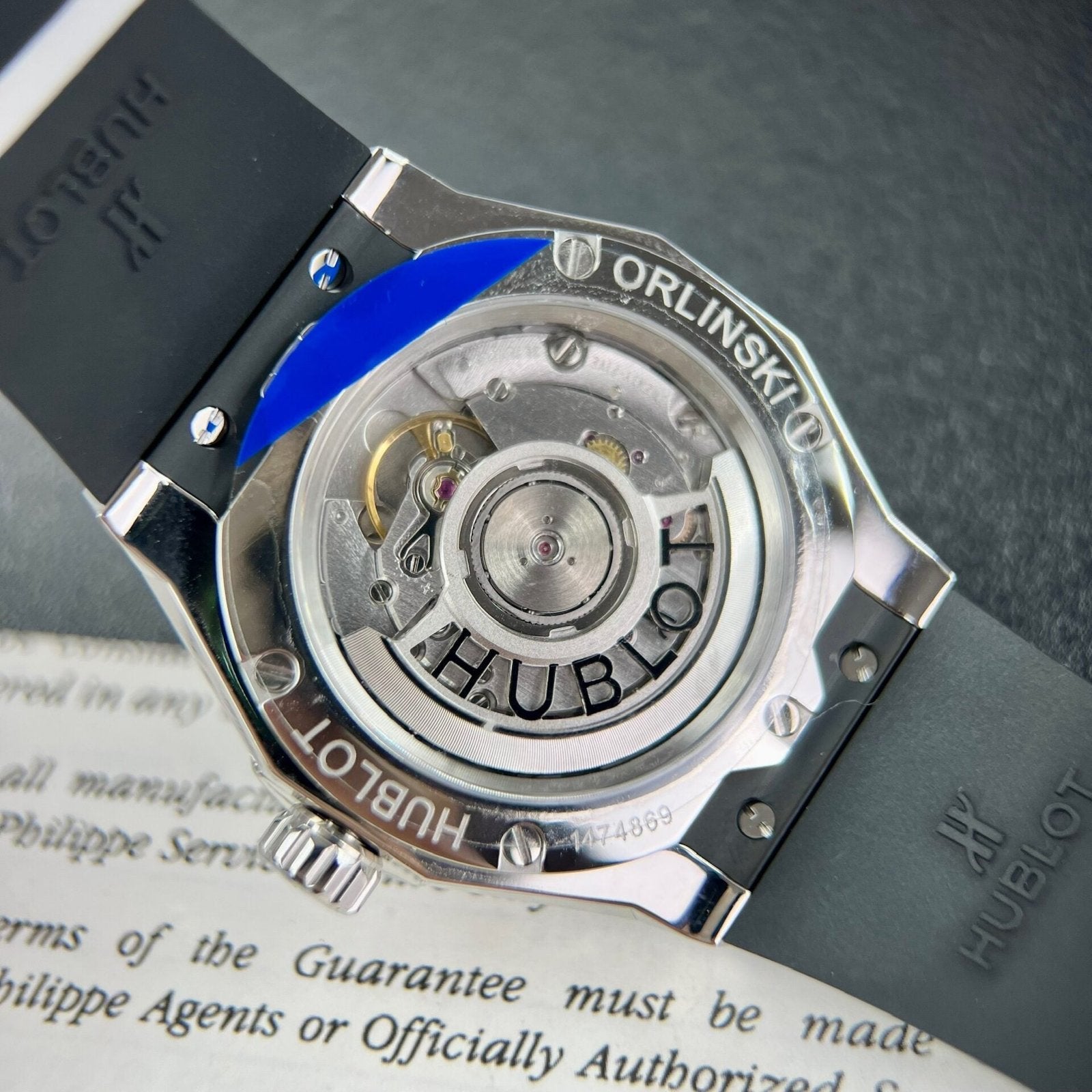 Hublot Orlinski Watch With Full Natural Diamonds 40mm