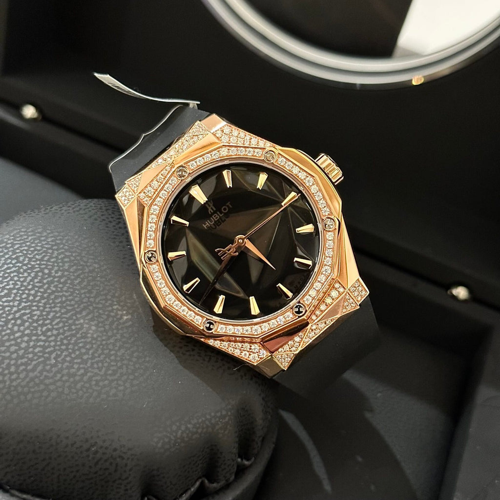 Hublot Orlinski King Gold Demi Diamond Watch 40mm