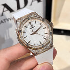 Hublot Orlinski King Gold  Watch With Full Diamond Case White 40mm